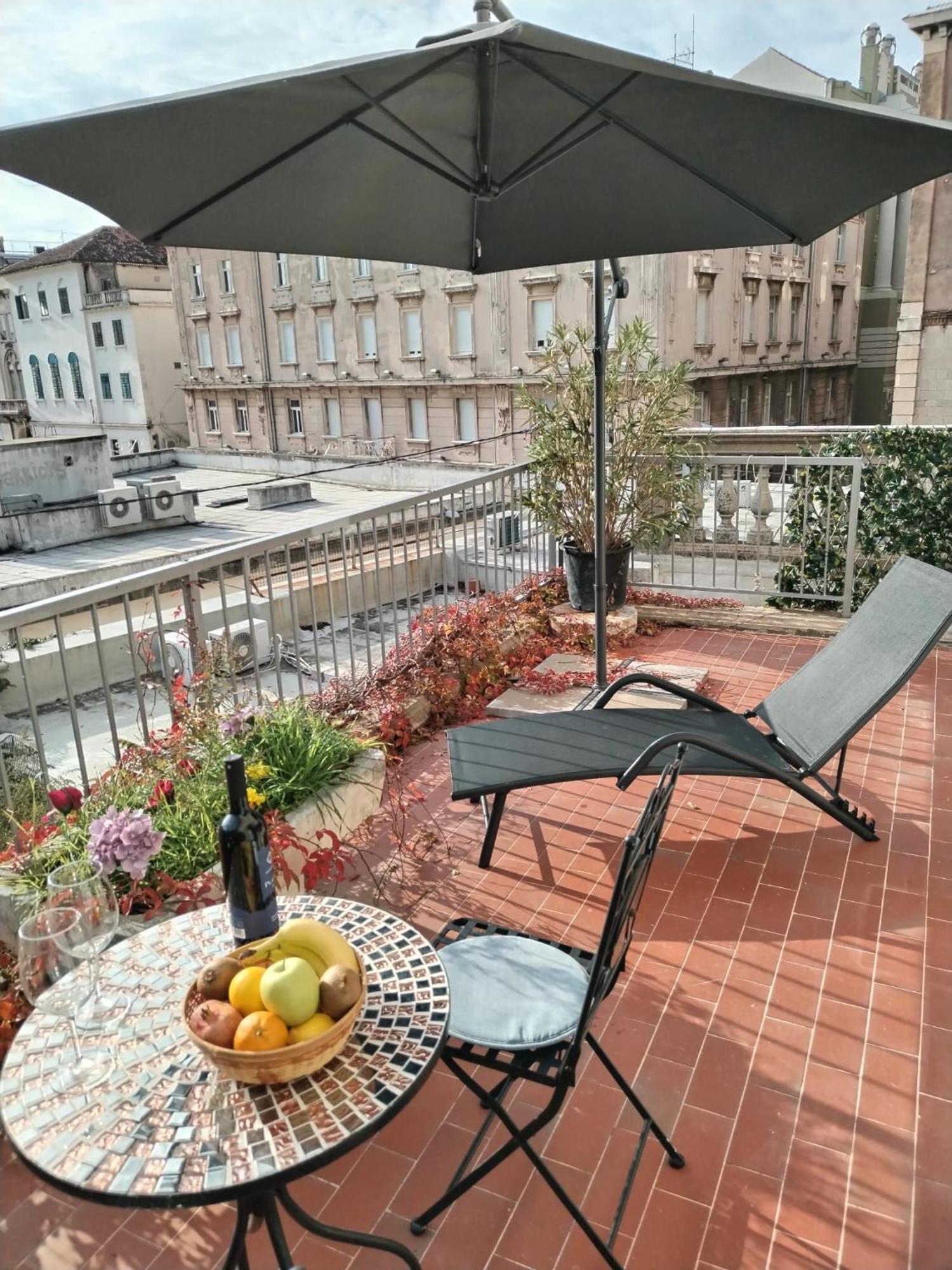 Sunny Terrace Leilighet Split Eksteriør bilde
