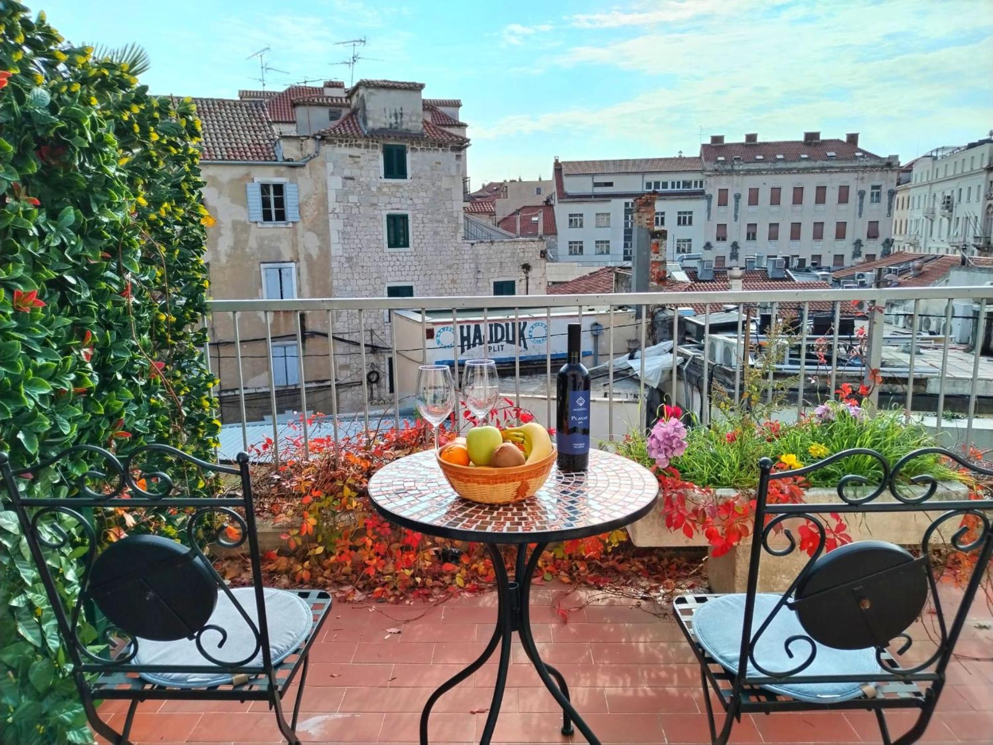 Sunny Terrace Leilighet Split Eksteriør bilde